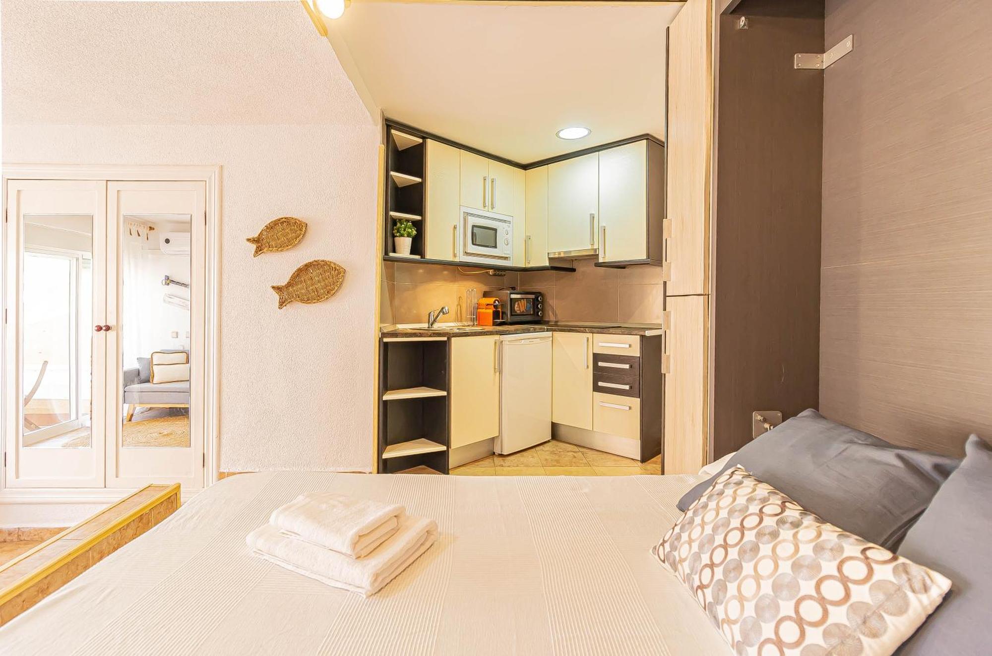 La Pecera - La Manga Del Mar Menor - Edificio Monaco - Kilometro 7 - Cama Plegable Y Sofa-Cama Διαμέρισμα Εξωτερικό φωτογραφία