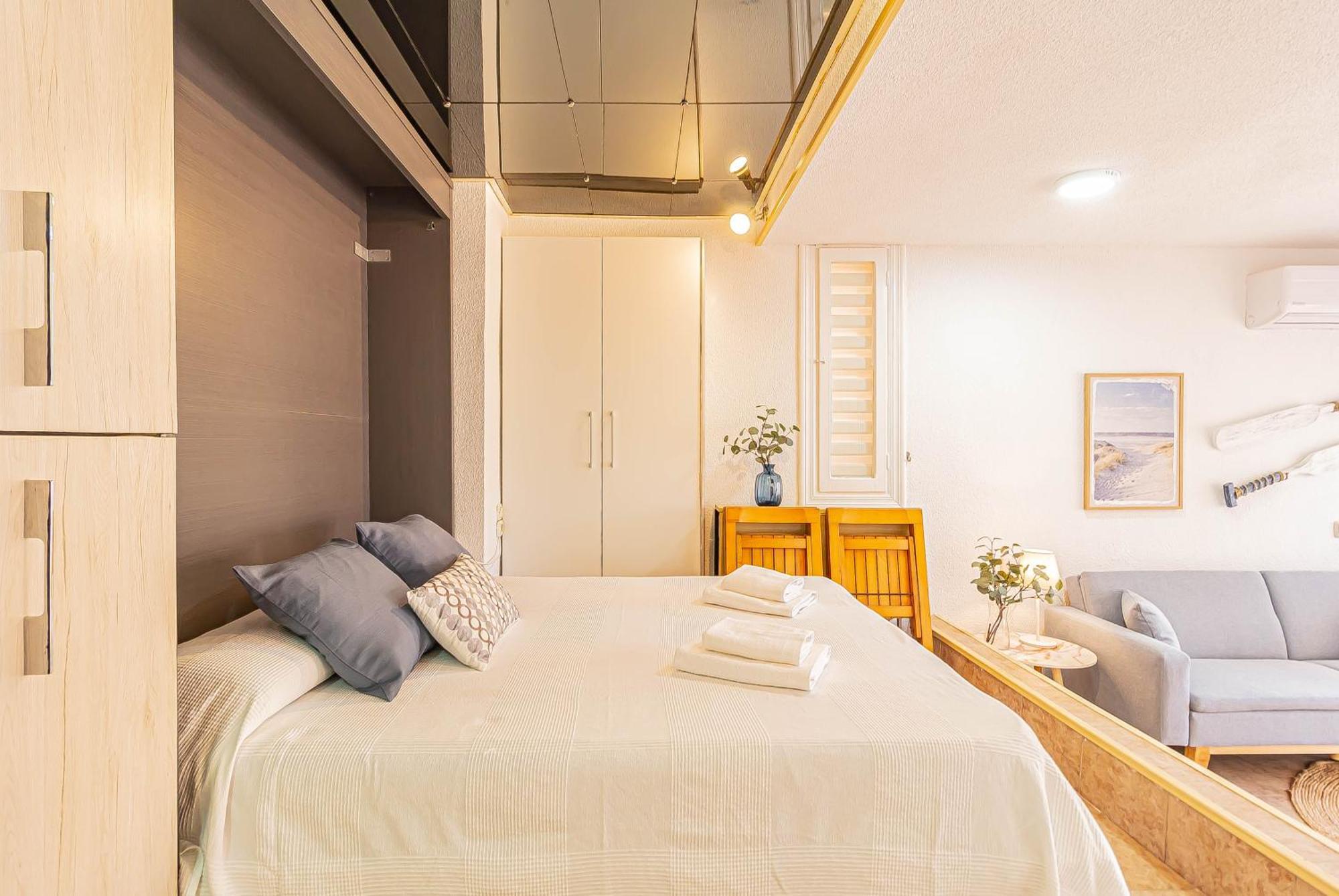 La Pecera - La Manga Del Mar Menor - Edificio Monaco - Kilometro 7 - Cama Plegable Y Sofa-Cama Διαμέρισμα Εξωτερικό φωτογραφία