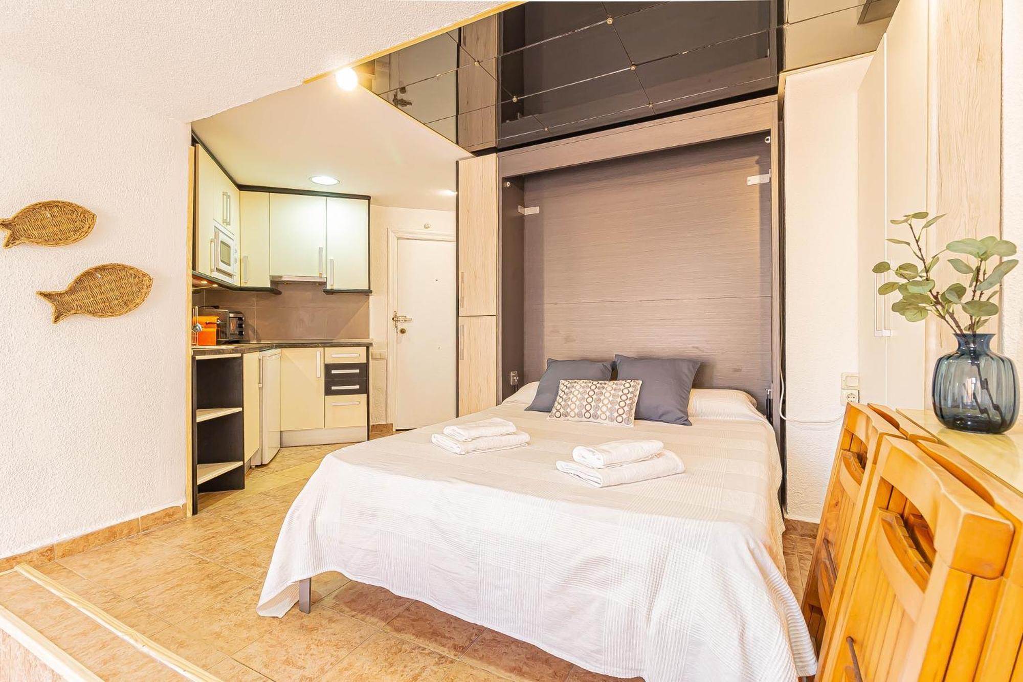 La Pecera - La Manga Del Mar Menor - Edificio Monaco - Kilometro 7 - Cama Plegable Y Sofa-Cama Διαμέρισμα Εξωτερικό φωτογραφία