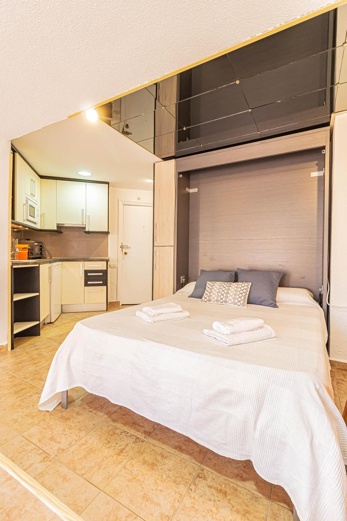 La Pecera - La Manga Del Mar Menor - Edificio Monaco - Kilometro 7 - Cama Plegable Y Sofa-Cama Διαμέρισμα Εξωτερικό φωτογραφία